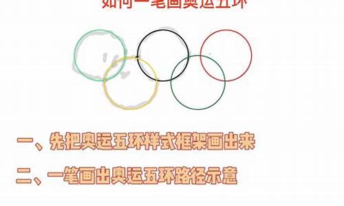 一笔画出奥运五环多少种画法_一笔画出奥运五环